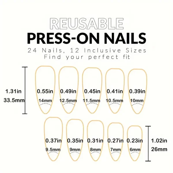 24pcs Long Slim Pink Press-On Nails – Glitter Diamond & 3D Love Design - Image 3